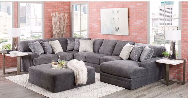 Jackson Furniture Mammoth 3-Piece Smoke Right-Arm Facing Sectional and Chaise-2