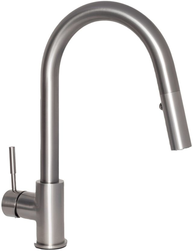ZLINE Arthur Brushed Nickel Pull Down Single Handle Kitchen Faucet-1