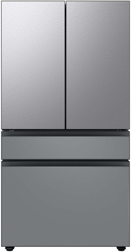 Samsung Bespoke 18" Stainless Steel French Door Refrigerator Top Panel-3