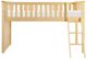 Homelegance® Bartly Natural Youth Twin Low Loft Bunk Bed-2