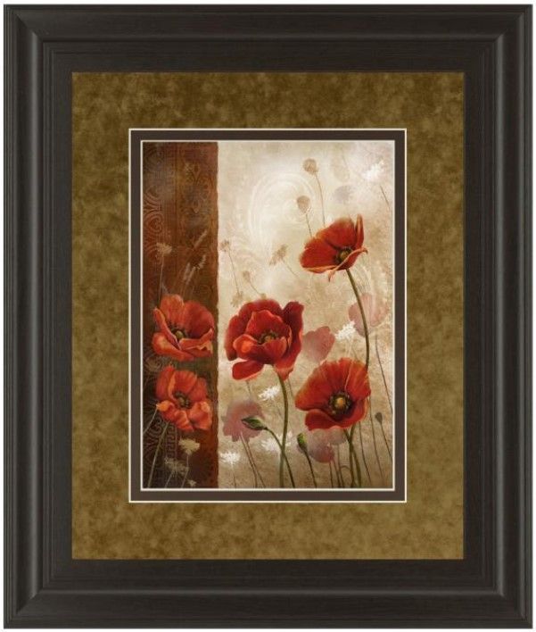 Classy Living Conrad Knutsen Wild Poppies I 34" Wall Art-0