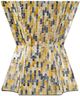 A & B Home Blue/Yellow Accent Stool-1