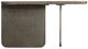 Bernhardt Melba Bernhardt Living Puma Cocktail Table with Graphite Base-4