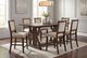 Jofran Inc. Fairview 7-Piece Beige/Oak Counter Dining Set-1