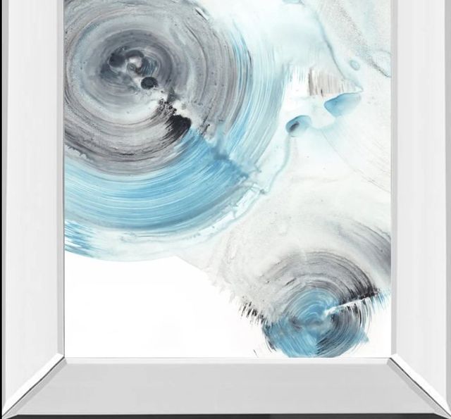 Classy Art Ripple Effect III by Ethan Harper Mirror Framed Wall Art-1