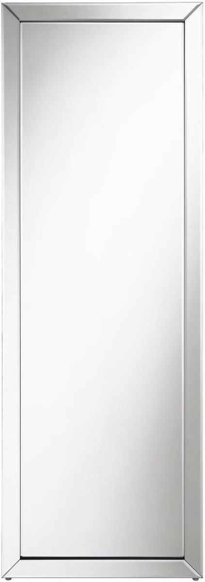 Coaster® Soline Silver Cheval Mirror-1