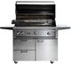 LYNX® Professional 42" 3-Burner Stainless Steel Freestanding Natural Gas Grill with 1 Trident Infrared Burner, 2 Ceramic Burners and Rotisserie-4