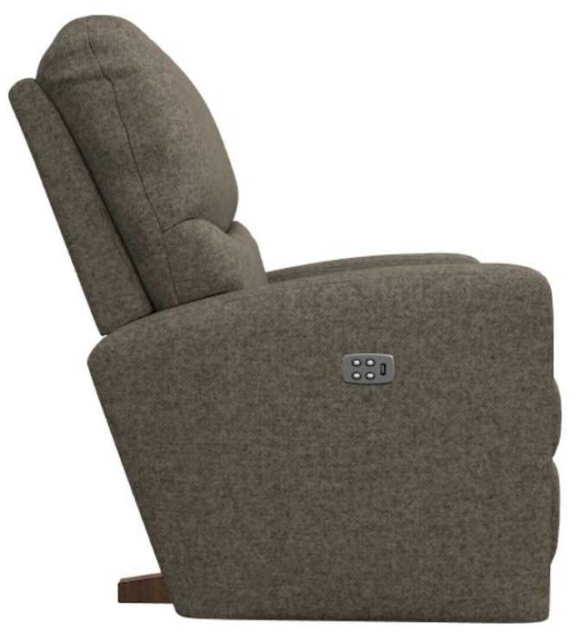 La-Z-Boy® Sherman Mocha Power Rocking Recliner-3