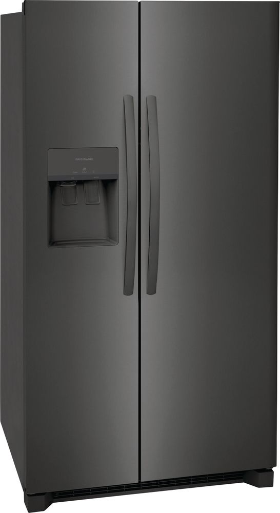 Frigidaire® 36" 25.6 Cu. Ft. Black Stainless Steel Side-by-Side Refrigerator-2