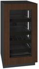 U-Line® Seamless Collection 18" 3.5 Cu. Ft. Panel Ready  Beverage Center with Glass Door-2