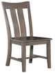 John Thomas Furniture® Cosmopolitan Ava Taupe Gray Dining Side Chair-0