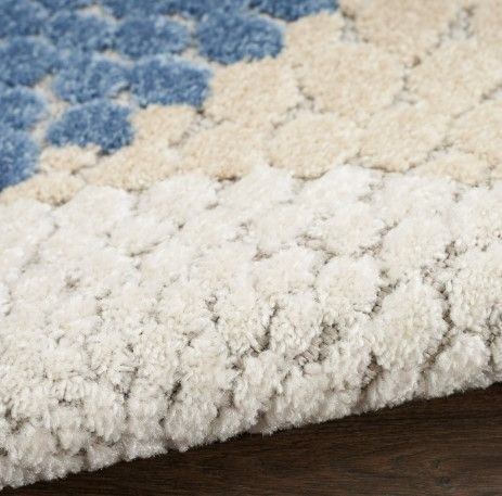 Nourison Home™ Aloha Blue Gray 5'x8' Style 1 Area Rug-4