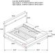 Coaster® Winslow 5-Piece Coffee Bean/Smokey Walnut King Storage Bedroom Set-2