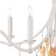 Currey & Company Arcachon Crushed Shell/Natural/Vanilla Chandelier-3