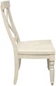 Riverside Furniture Aberdeen Weathered Worn White X-Back Dining Side Chair-3