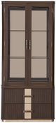 Michael Amini® West Kensington Medium Espresso Display Cabinet-2