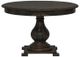 Liberty Furniture Chesapeake Black Pedestal Table-0