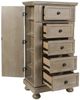 New Classic® Home Furnishings Allegra Pewter Swivel Chest-2