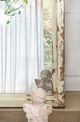 A & B Home Weathered White Floor Mirror-4