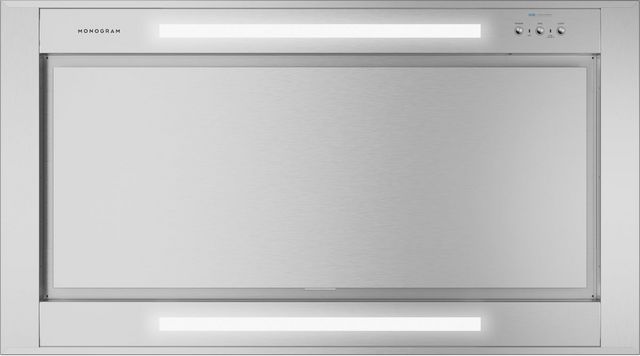 Monogram® 48" Stainless Steel Island Range Hood-1