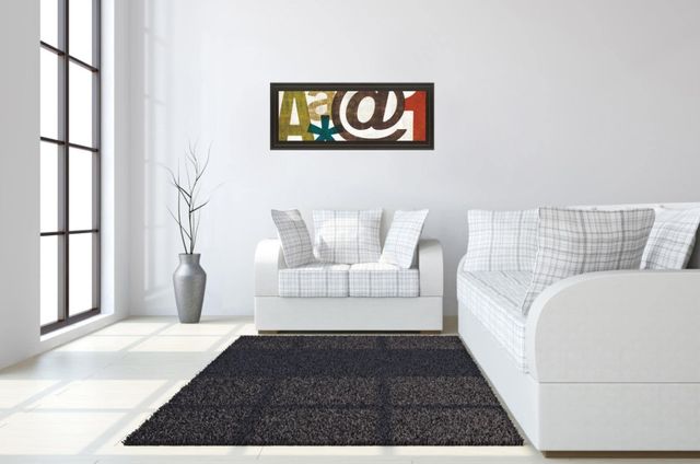 Classy Living Micheal Mullan Punctuated III 18" Wall Art-1