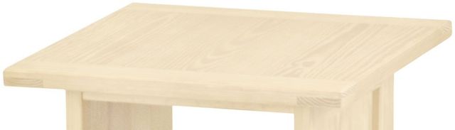 Crate Designs™ Furniture Unfinished Corner Table-1