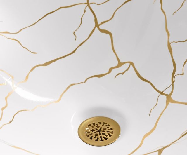 Kohler Aureus® White16.75" Square Vessel Bathroom Sink, No Overflow-3