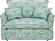 Best® Home Furnishings Customizable Erin & Ben Co. Oxford Chair and a Half with Down Blend Cushions-2
