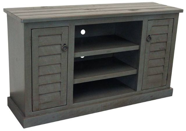 American Heartland Manufacturing Rustic Provincial 57" TV Stand-0