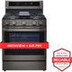 LG 30" PrintProof™ Black Stainless Steel Freestanding Gas Range-2