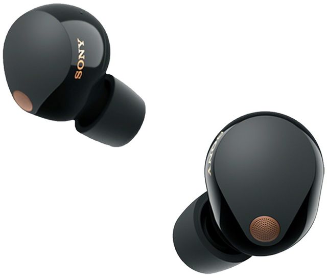 Sony® Black Noise Canceling Wireless Earbuds-1