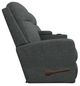 La-Z-Boy® Finley Midnight Manual Wall Reclining Loveseat with Console-3