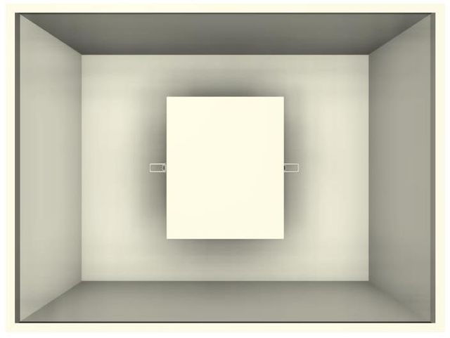 Vent-A-Hood® 36" Biscuit Air Recover System (ARS) Duct-Free Euro-Style Island Range Hood-2