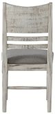Intercon Modern Rustic Gray/Weathered White Panel Chair-2