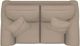 La-Z-Boy® Pembroke Barley Loveseat with Brass Nailhead Trim-4