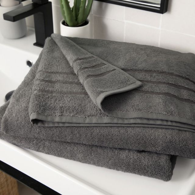 Cariloha Onyx Viscose and Turkish Cotton Blend Bath Sheet-4