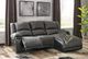 Signature Design by Ashley® Nantahala 3-Piece Slate Manual Reclining Right Arm Facing Sectional with Chaise-3