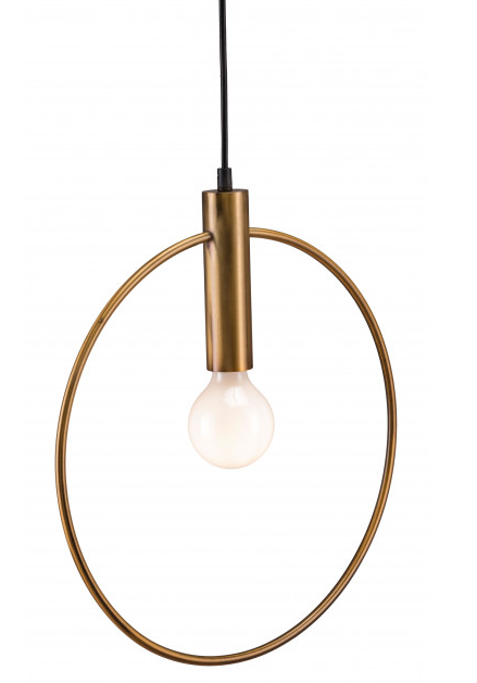 Zuo® Modern Irenza Gold Ceiling Lamp-0