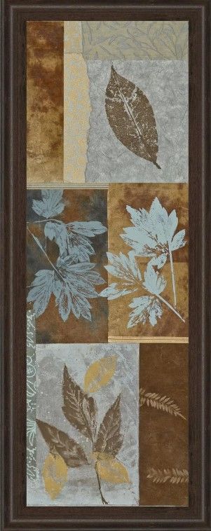 Classy Art Blue Fusion Panel I By Jeni Lee Wall Art-1