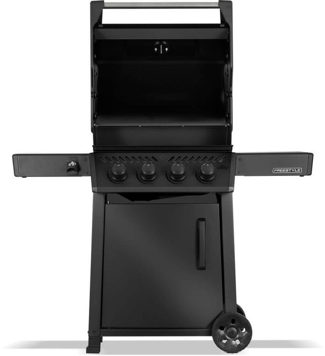 Napoleon Freestyle™ 425 4-Burner Matte Black Freestanding Liquid Propane Grill-3