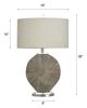 Stylecraft Silver Burst Brushed Brown Table Lamp -5