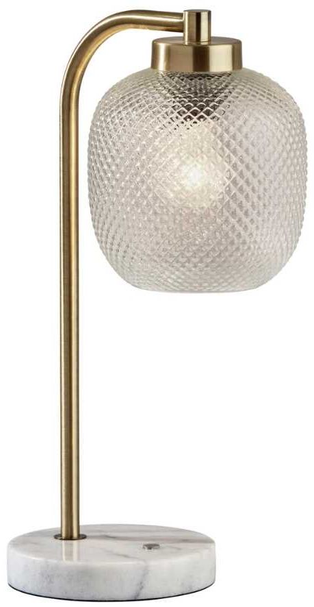 Adesso® Natasha White Table Lamp-0