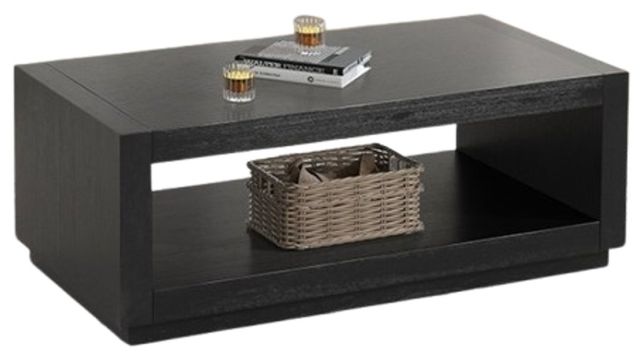 Furniture of America® Dothan Black Coffee Table-0