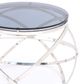 VIG Furniture Modrest Tulare Chrome/Stainless Steel Contemporary End Table-3