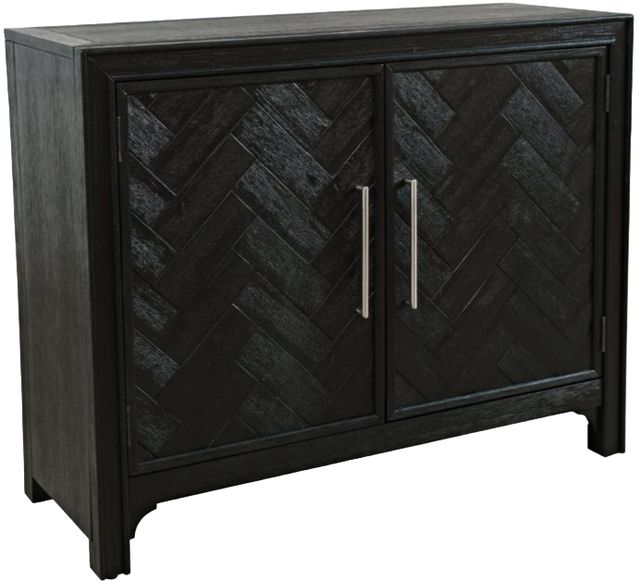 Jofran Inc. Gramercy Noir 2-Door Accent Cabinet-0