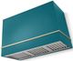 AGA Loge 48" Salcombe Blue Wall Mounted Range Hood  with Brushed Brass Trim-0