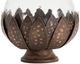 Crestview Collection Oasis Bronze Medium Hurricane Candleholder-1