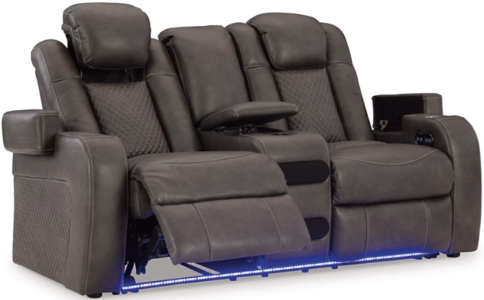 Signature Design by Ashley Fyne-Dyme Power Reclining Loveseat