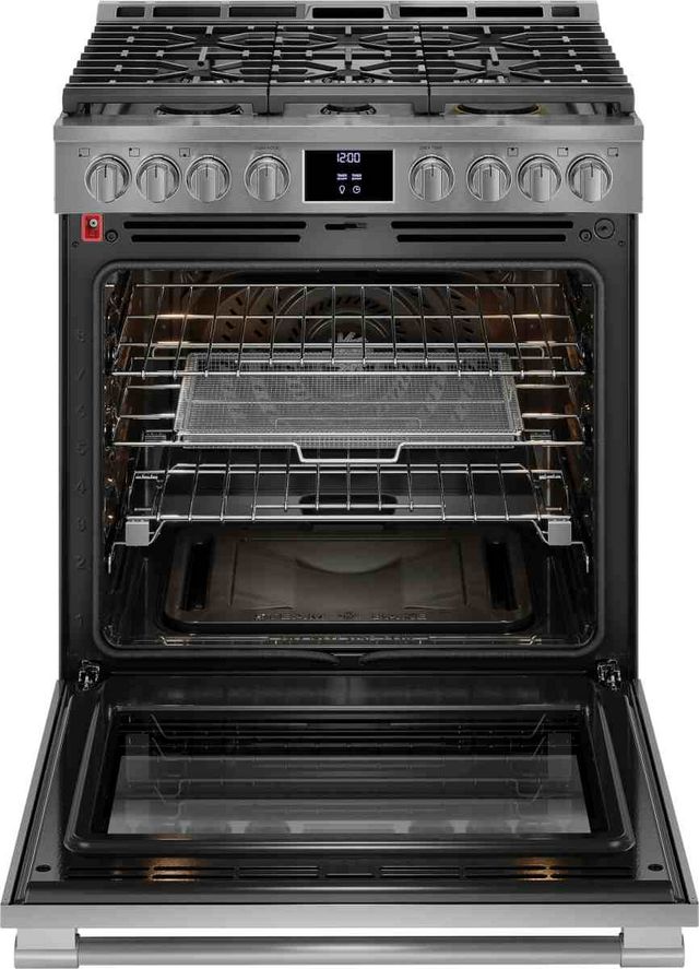 Frigidaire Professional® 30" Smudge-Proof® Stainless Steel Freestanding Gas Range-1