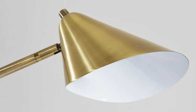 Adesso® Hawthorne Brown Floor Lamp-1
